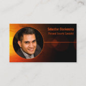 Aangepaste foto voor Sunset Art Security Professio Visitekaartje (Voorkant)