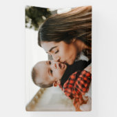 Aangepaste foto voor verjaardag spandoek (Verticaal)