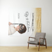 Aangepaste foto voor vijftigste verjaardag wandkleed (In Situ (horizontaal))