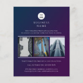 Aangepaste foto voor zakelijke Logo - Minimale pro Flyer (Voorkant)