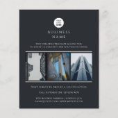 Aangepaste foto voor zakelijke Logo - Minimale pro Flyer (Voorkant)