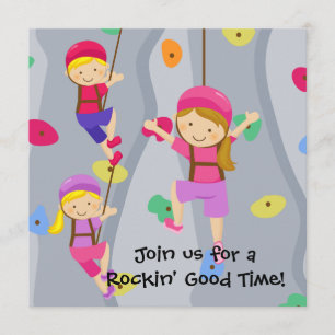 Aangepaste foto Wall Birthday Invitation Kaart