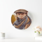 AANGEPASTE FOTO WALL-SLOT GROTE KLOK (Huis)