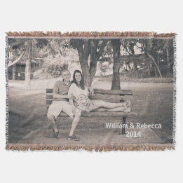 Aangepaste foto-wandelen deken