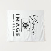 Aangepaste foto wandkleed (Voorkant (horizontaal))