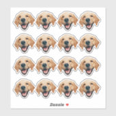 Aangepaste foto waterdichte vinyl Stickers (Vel)