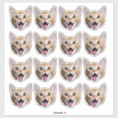 Aangepaste foto waterdichte vinyl Stickers (Vel)