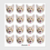 Aangepaste foto waterdichte vinyl Stickers (Vel)