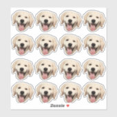 Aangepaste foto waterdichte vinyl Stickers (Vel)