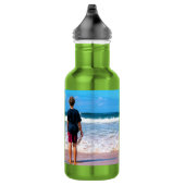 Aangepaste foto waterfles met jouw foto's ontwerp (Rechts)