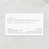 Aangepaste foto-wellingsbuis, bevroren stenen visitekaartje (Voorkant)