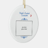 Aangepaste foto! Wereld grootste Cavapoo Keramisch Ornament (Rechts)