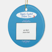 Aangepaste foto! Wereld grootste Shiba Inu Keramisch Ornament (Links)