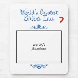 Aangepaste foto! Wereld grootste Shiba Inu Muismat