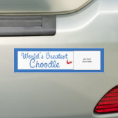 Aangepaste foto! Wereld het grootst Bumpersticker (Op auto)