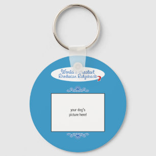 Aangepaste foto! Wereld het grootst Rhodezische Be Sleutelhanger