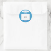 Aangepaste foto! Werelden Grootste Cockapoo Ronde Sticker (Tas)