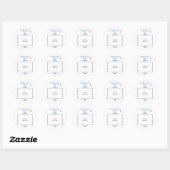 Aangepaste foto! Werelden grootste Pumi Ronde Sticker (Vel)