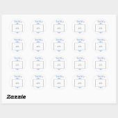 Aangepaste foto! Werelden Grootste Smooth Collie Ronde Sticker (Vel)