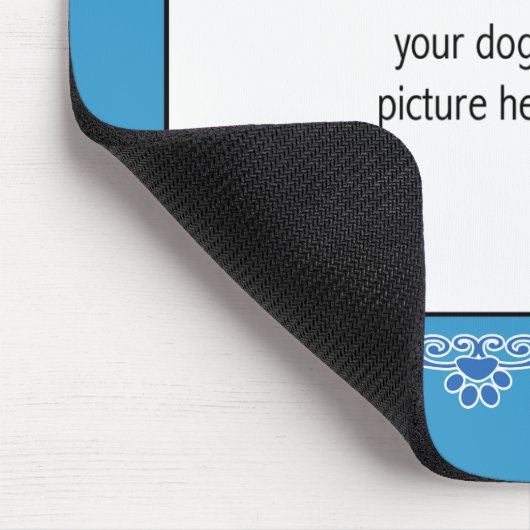 Aangepaste foto! Wereldwijde Bichon Frise Muismat (Hoek)