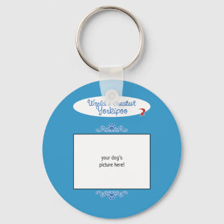 Aangepaste foto! Werlds Greatest Yorkipoo Sleutelhanger