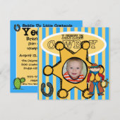 Aangepaste foto Westerne feestdag Kaart (Voorkant / Achterkant)