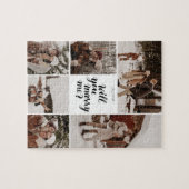 Aangepaste foto wil je met me trouwen collage legpuzzel (Horizontaal)