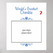 Aangepaste foto! Worlds Greatest Chorkie Poster (Voorkant)