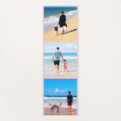 Aangepaste foto Yoga Mat Collage Yoga met je foto' (Voorkant)