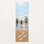 Aangepaste Foto Yoga Mat met Uw Foto's en Tekst (Voorkant)