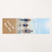 Aangepaste Foto Yoga Mat met Uw Foto's en Tekst (Voorkant (horizontaal))