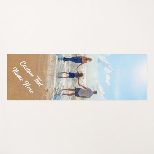 Aangepaste Foto Yoga Mat met Uw Foto's en Tekst (Voorkant (horizontaal))