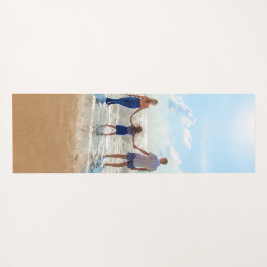 Aangepaste foto yoga mat Uw eigen ontwerp geperson (Achterkant (horizontaal))