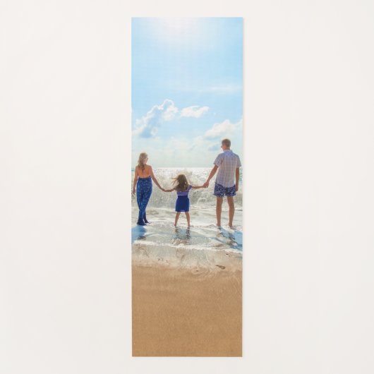 Aangepaste foto yoga mat Uw eigen ontwerp geperson (Voorkant)