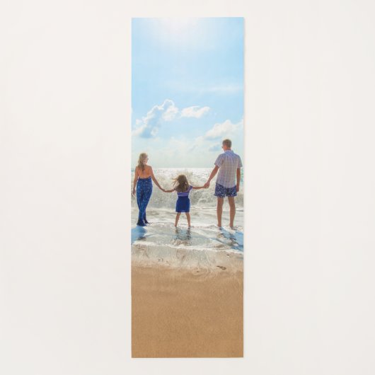 Aangepaste foto yoga mat Uw eigen ontwerp geperson (Achterkant)