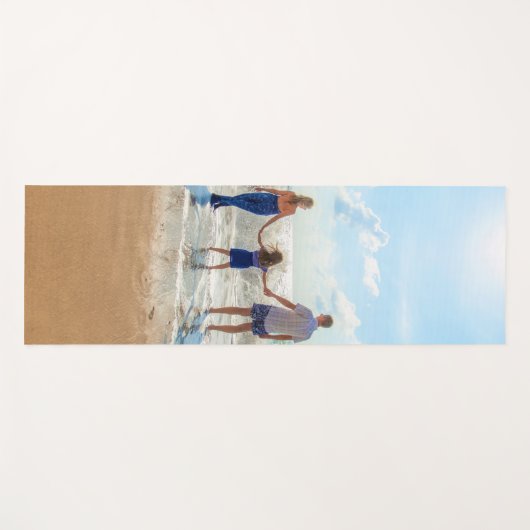 Aangepaste foto yoga mat Uw eigen ontwerp geperson (Voorkant (horizontaal))