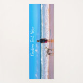 Aangepaste foto Yoga Mat Uw foto's en tekst (Voorkant)