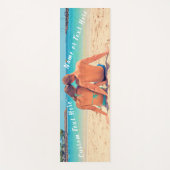 Aangepaste foto Yoga Mat Uw foto's en tekst Naam (Voorkant)