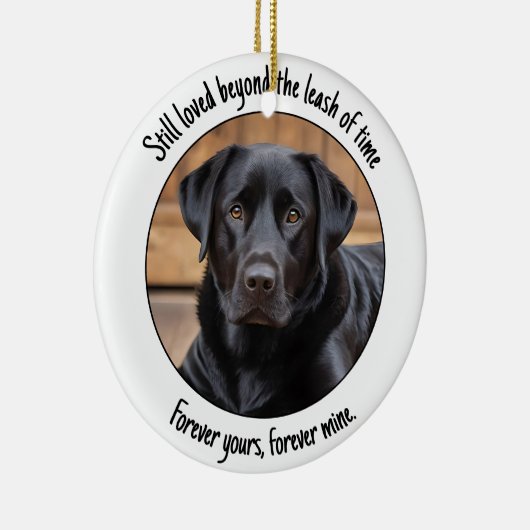 Aangepaste foto zachte verzen herinnering herdenki keramisch ornament (Rechts)