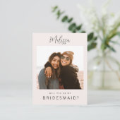 aangepaste foto zal je mijn bruidskaart zijn briefkaart (Staand voorkant)