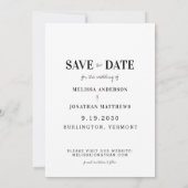 Aangepaste foto Ze zei 10-4 wetshandhavingsweddens Save The Date (Achterkant)