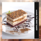 Aangepaste foto zijtekst raamsticker (Vel 2)