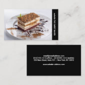 Aangepaste foto zijtekst visitekaartje (Voorkant / Achterkant)