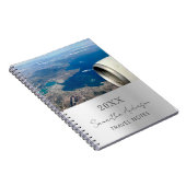 Aangepaste foto zilveren reizen notitieboek (Rechterzijde)