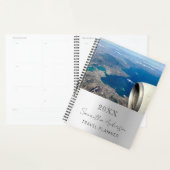 Aangepaste foto zilveren reizen planner (Display)