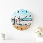 Aangepaste foto zomervakantie grote klok (Huis)