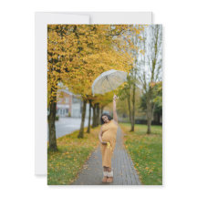 Aangepaste foto zwangerschapsaankondigingen