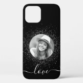 Aangepaste foto, zwart op maat Case-Mate iPhone case (Achterkant)
