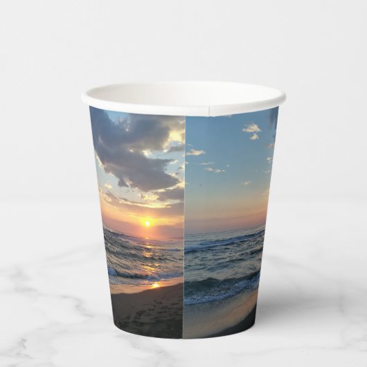 Aangepaste fotoaangepaste papierkoppen papieren bekers (Rechts)