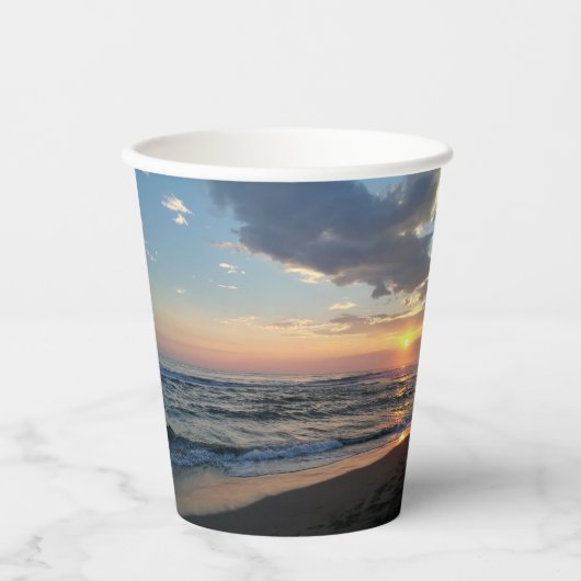 Aangepaste fotoaangepaste papierkoppen papieren bekers (Voorkant)